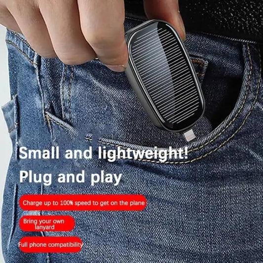 Pocket Rocket™ Solar Mobile Charger.