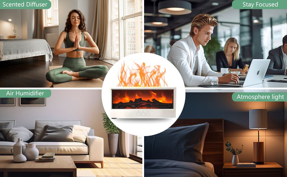 FRAGLAMP™ Fireplace Lamp Diffuser