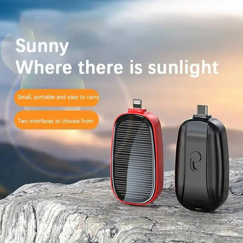 Pocket Rocket™ Solar Mobile Charger.