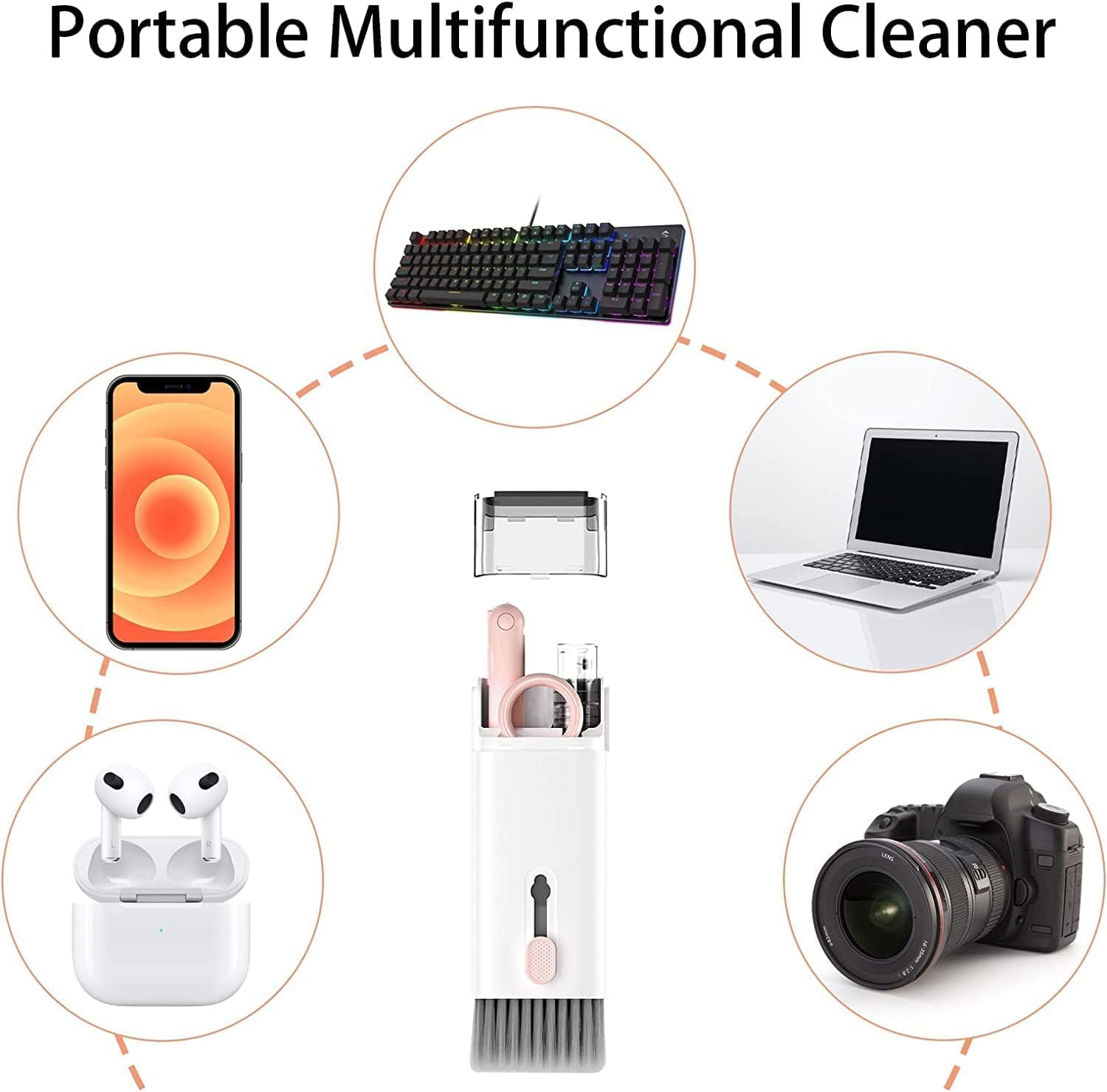 Clean Tech™ 7in1 Gadget Cleaning Kit