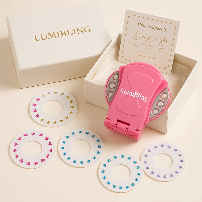 LumiBling™ Hair Gem Stamper Styling Tool