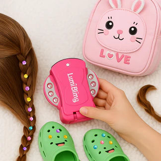 LumiBling™ Hair Gem Stamper Styling Tool