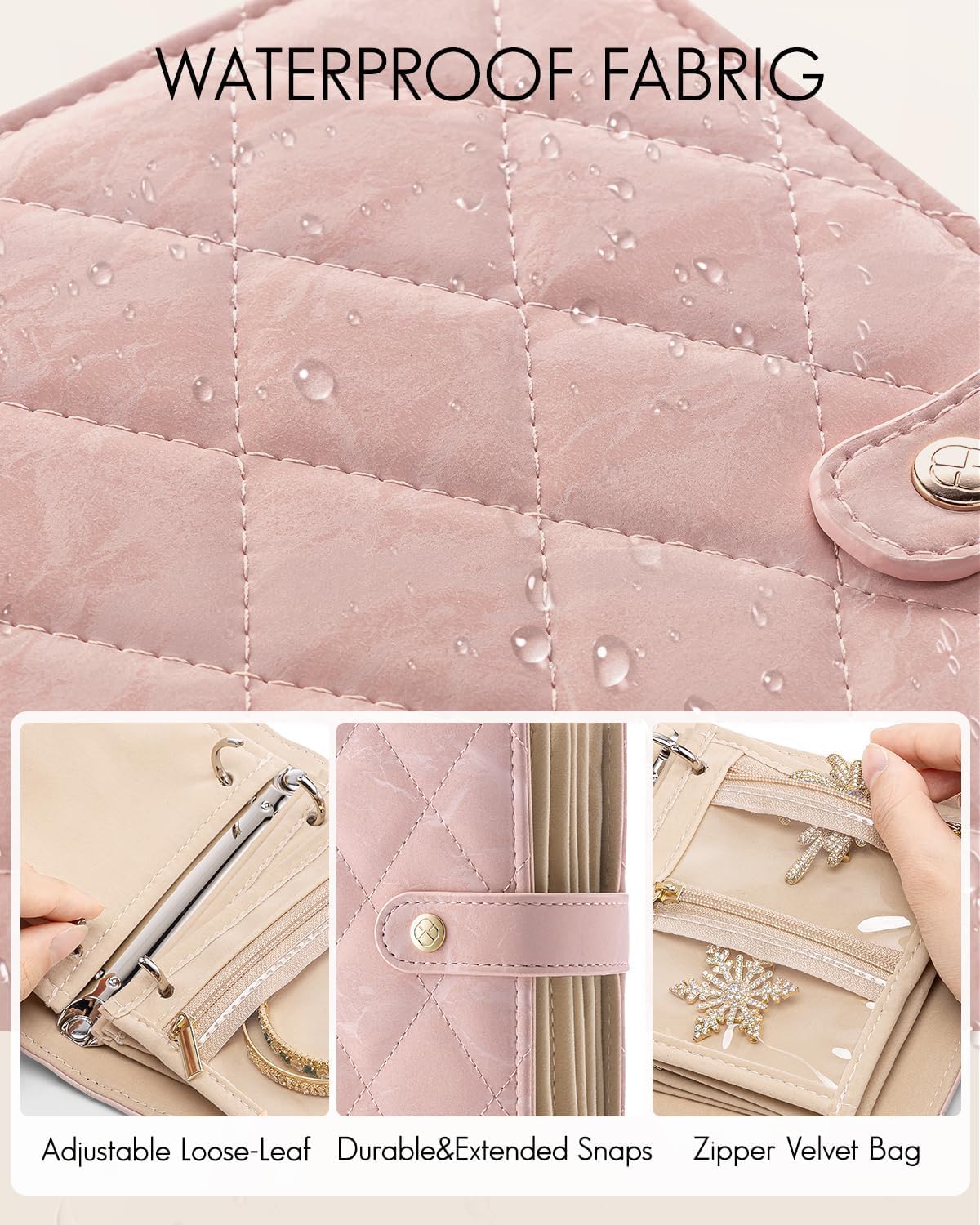 GLAM GO™ Portable Jewellery Book