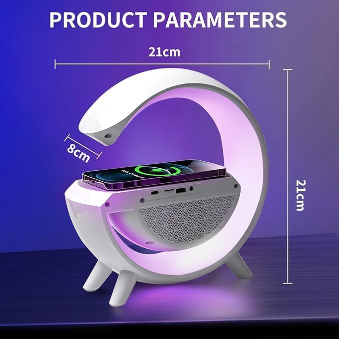 DAY&NIGHT™ 3 IN 1 Utility Side Lamp/Charger/Clock