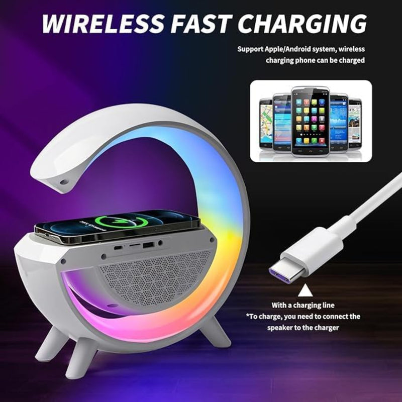 DAY&NIGHT™ 3 IN 1 Utility Side Lamp/Charger/Clock