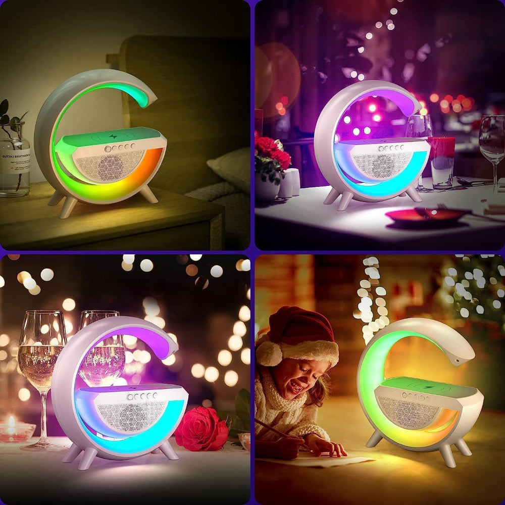 DAY&NIGHT™ 3 IN 1 Utility Side Lamp/Charger/Clock