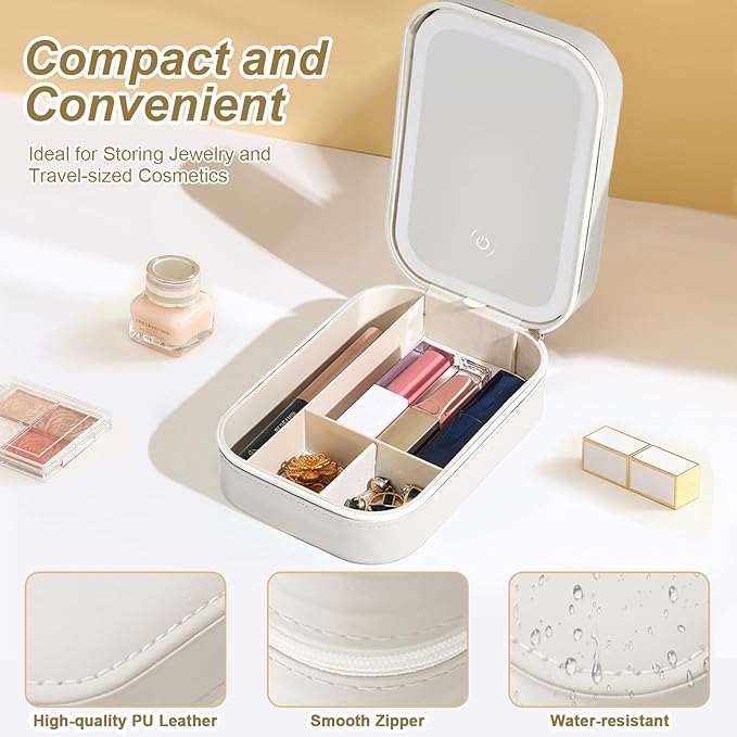 GLAMBOX™ ALL-IN-ONE Makeup Case.