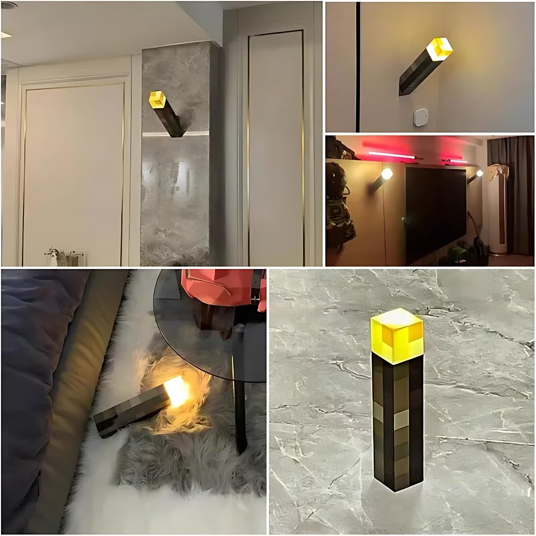 Pixel Torch™ Minecraft Night Lamp