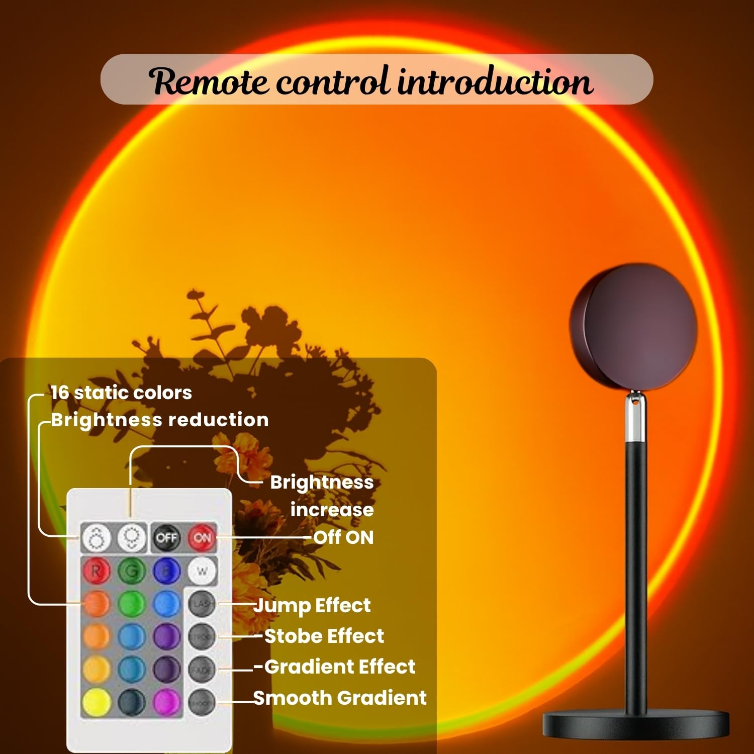Sundowner™ Sunset Projection Lamp